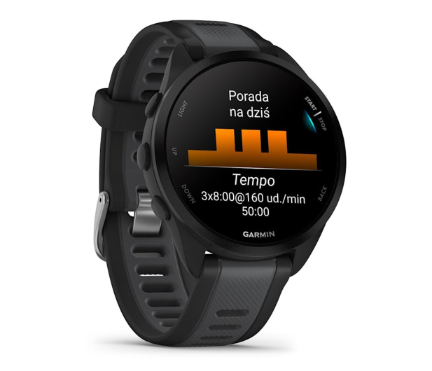 Garmin Forerunner 165 Music czarny - 1358211 - zdjęcie 3